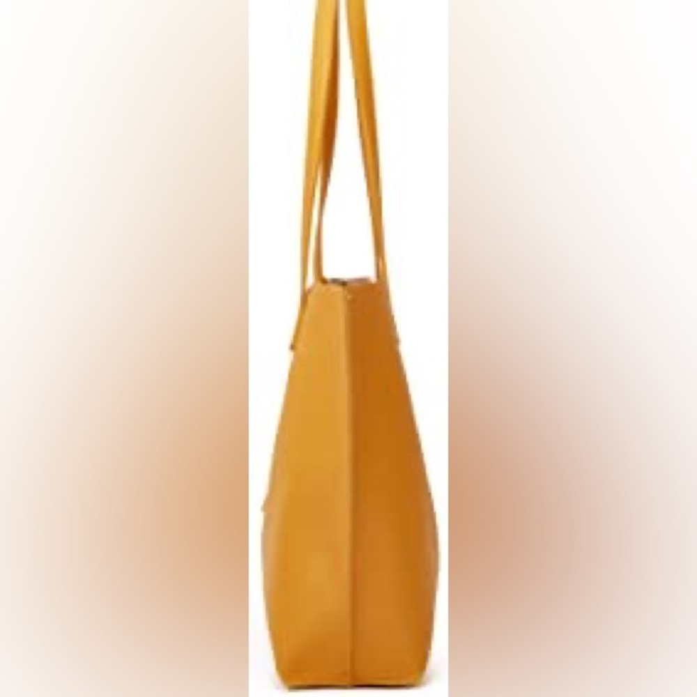 MANGOO SOFT FAUX LEATHER TOTE SHOULDER BAG - Picture 2 of 6